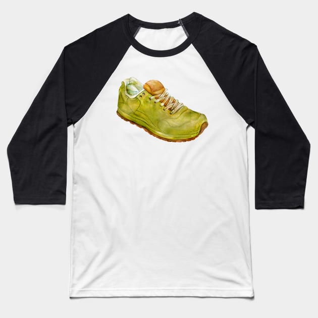 sneaker Baseball T-Shirt by lisenok